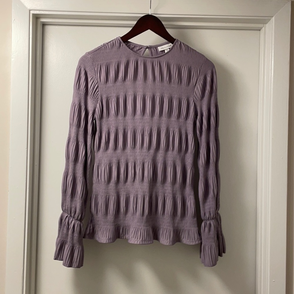 Never worn purple blouse from Target. Size M